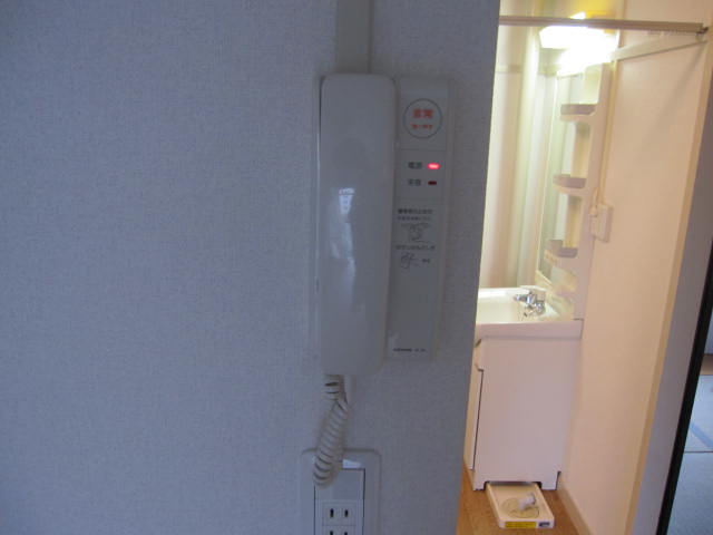 Security. Convenient intercom equipped