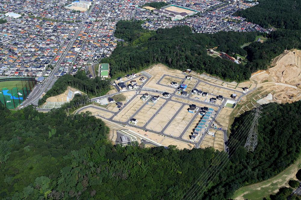 aerial photograph. It is seen from the sky site (September 2013) Shooting