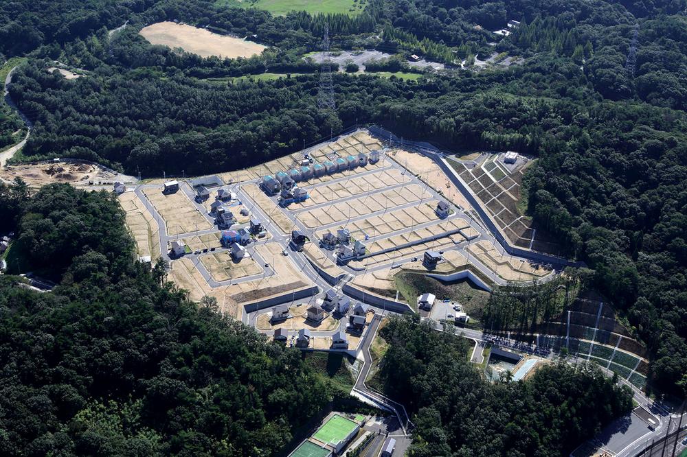 aerial photograph. It is seen from the sky site (September 2013) Shooting