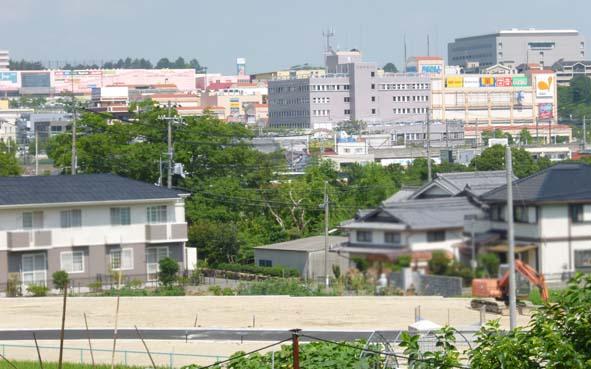 Streets around. Landscape