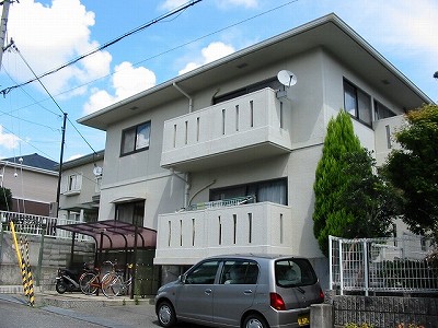 Building appearance. Economical city gas ・ Environment is a good family like recommended listing