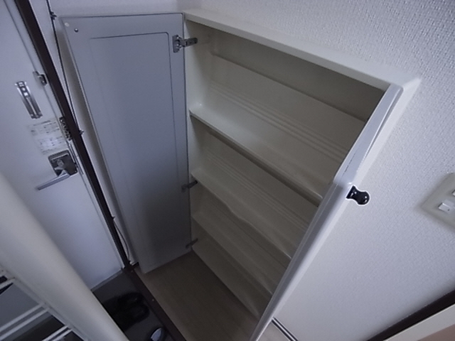 Entrance. Entrance shoe box