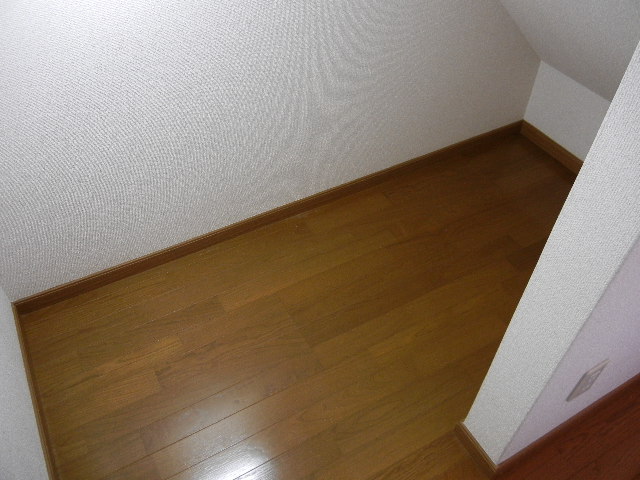 Receipt. There is a convenient storage space under the stairs