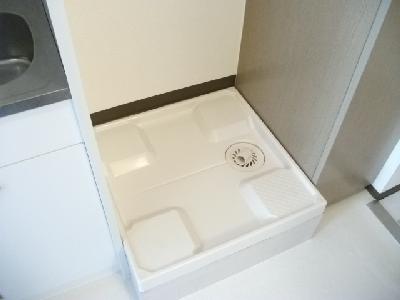 Other. happy. With in-room washing machine storage.