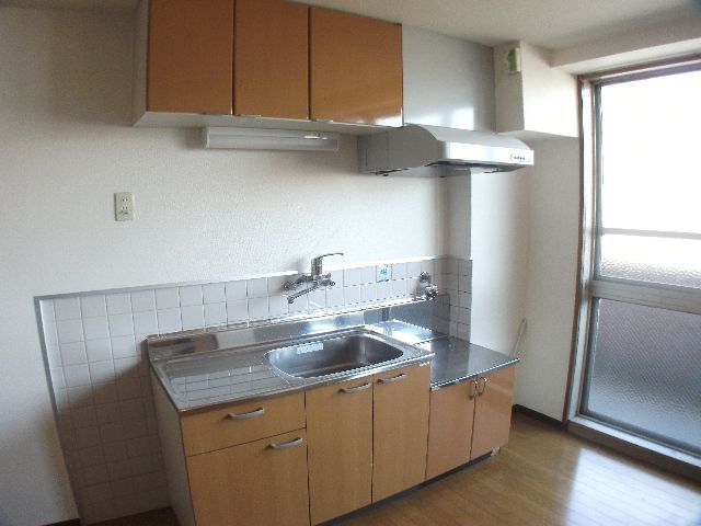 Kitchen. This is useful There are also storage rack to the top.