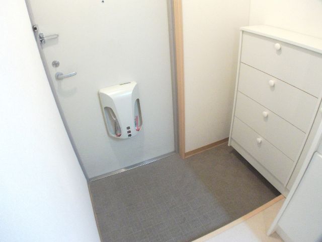 Other Equipment. There is also a shoe box in the foyer.