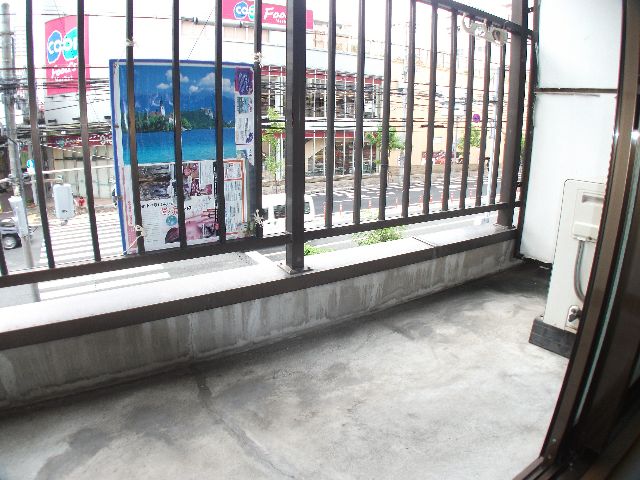 Balcony. South-facing balcony