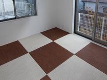 Ryukyu-style tatami of the No. 12 place Japanese-style room, such as the Modern Art (December 2013 shooting)