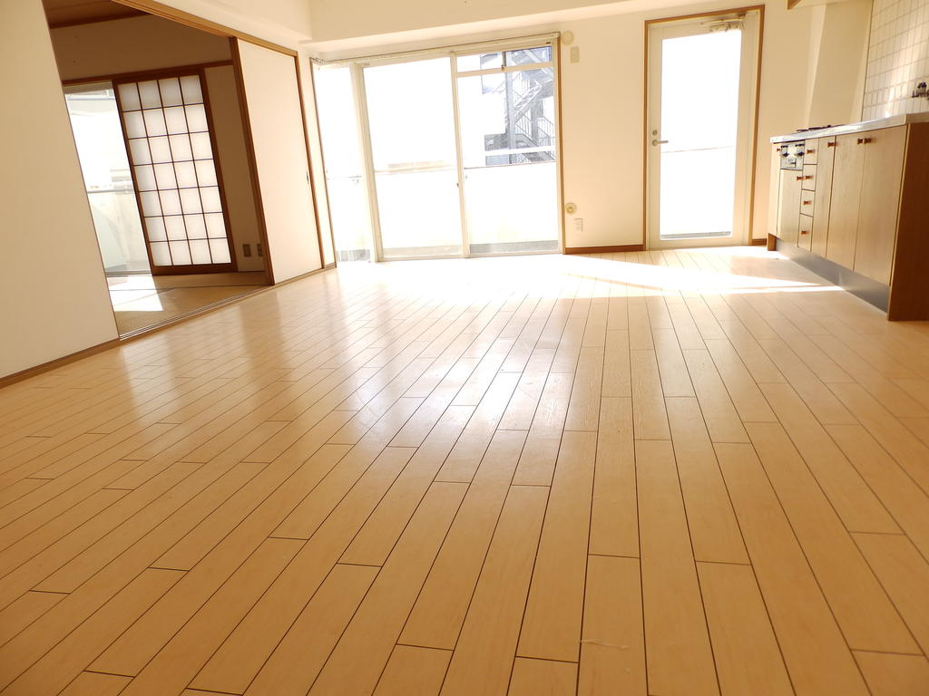 Living and room. Quite a wide