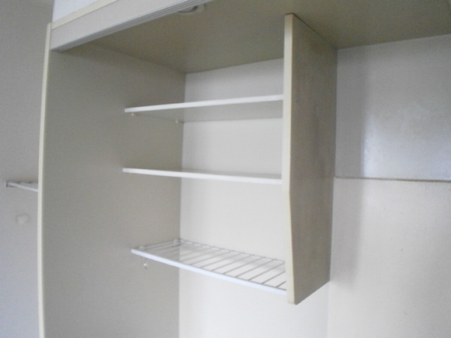 Kitchen. Shelf of a kitchen top