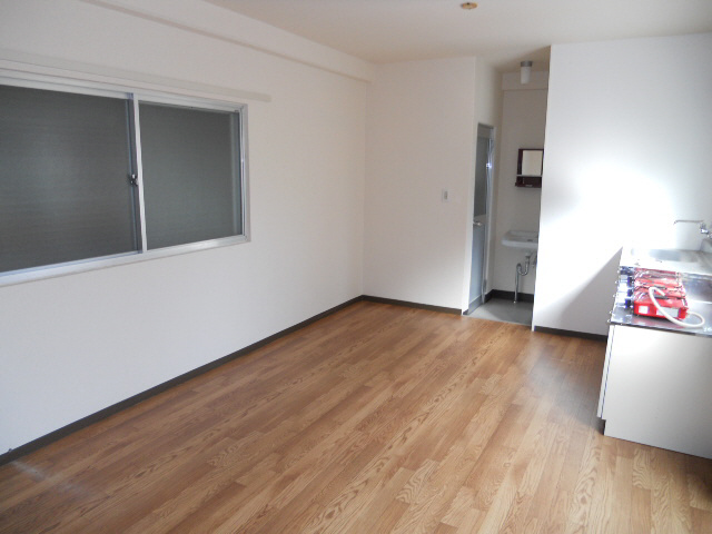 Living and room. It is quite wide