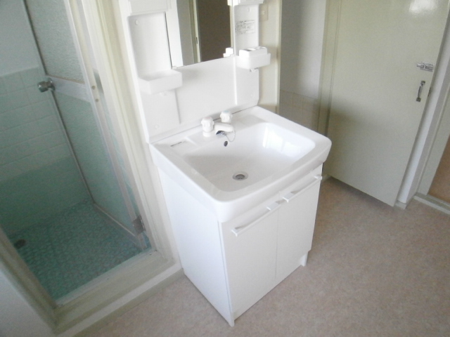 Washroom. Independent wash basin