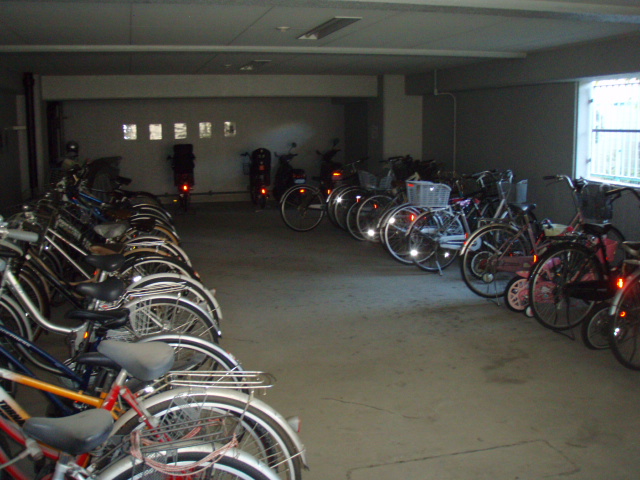 Other common areas. Bicycle-parking space