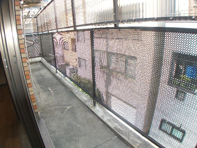 Balcony. Wide balcony looks attractive.