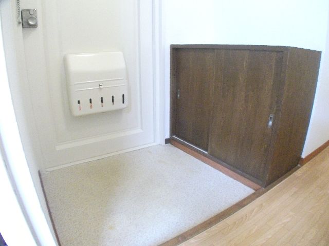 Entrance. There will also shoebox in the entrance.