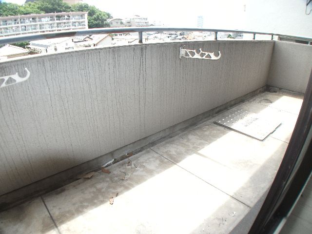 Balcony. Refreshing, Sunny balcony.