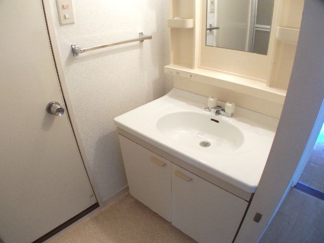 Washroom. Basin undressing space