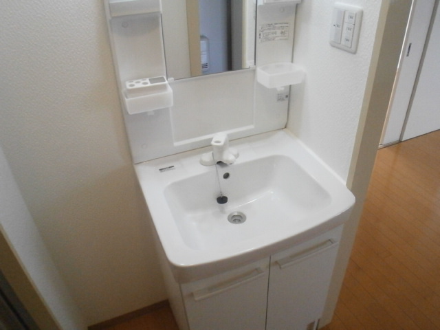 Washroom. Independent wash basin