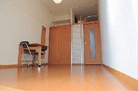 Living and room. Spacious loft first floor is a flooring ※ Left and right reversal There