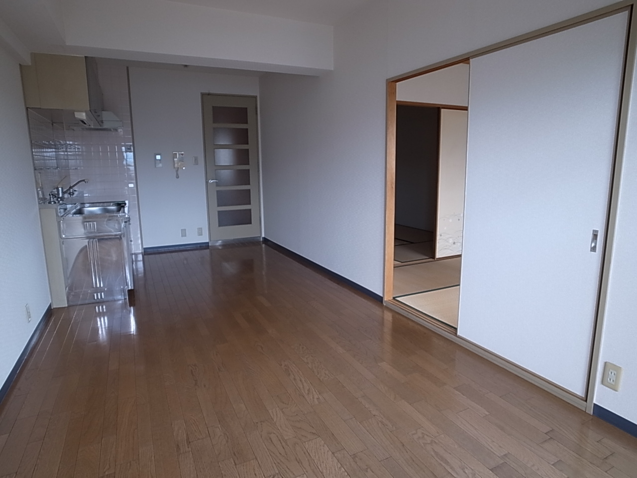 Living and room. Day well is bright