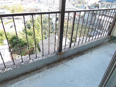 Balcony. Balconies offer spread.