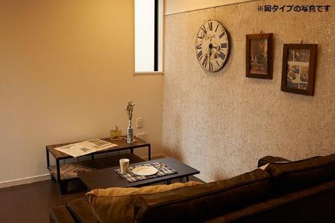 Living and room. Western style room