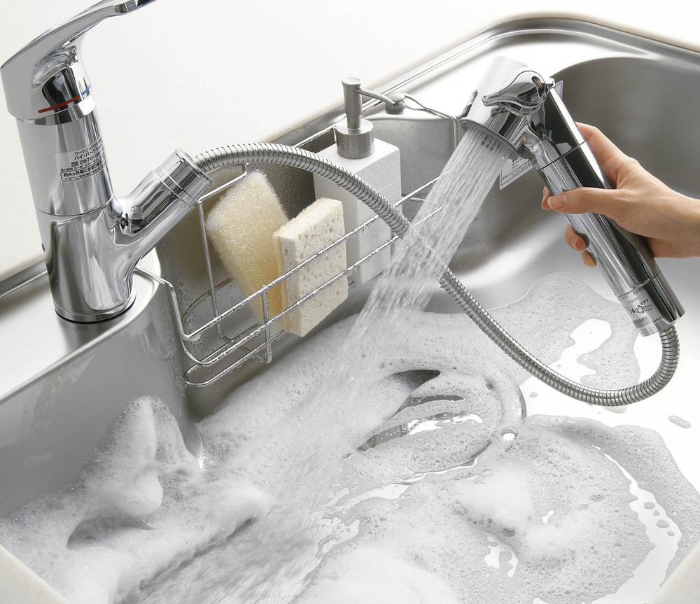 Other Equipment. Clean even your water because with water purifier. It is possible to wash a big pot is also easy since it is also possible to stretch.