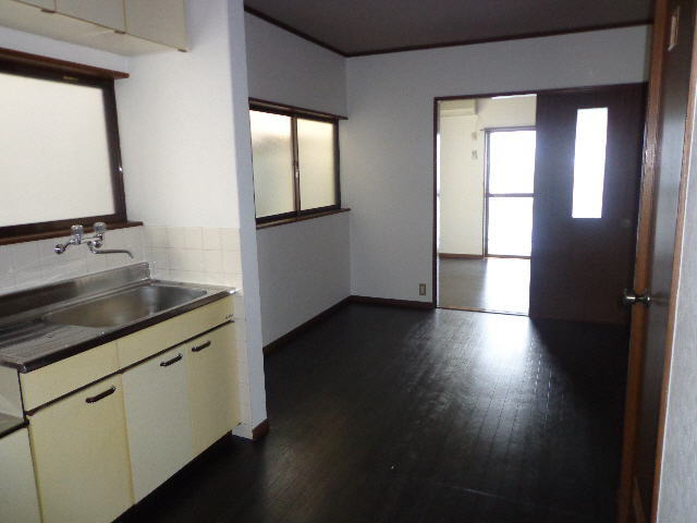 Living and room. Living-dining kitchen