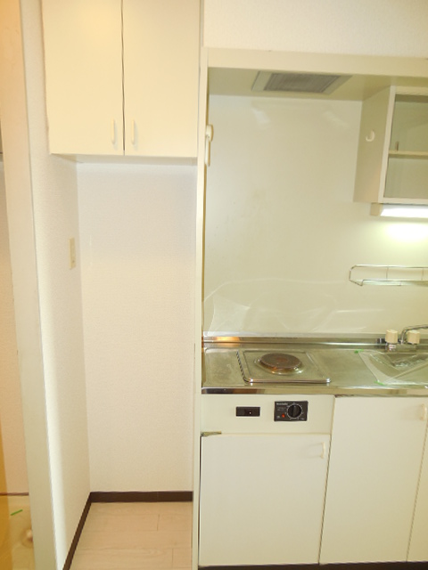Kitchen. Refrigerator yard