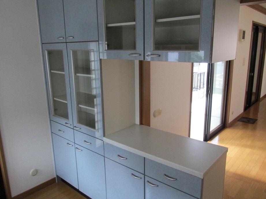 Kitchen. There is a large cupboard