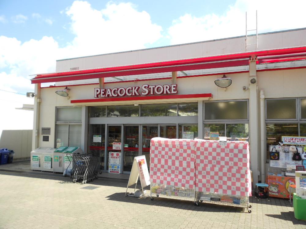 Supermarket. 280m until Peacock store