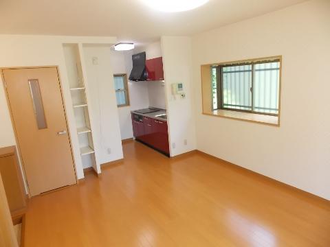 Living and room. Western style room