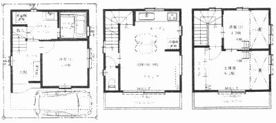 Floor plan. 24.5 million yen, 3LDK, Land area 39.89 sq m , Building area 68.5 sq m
