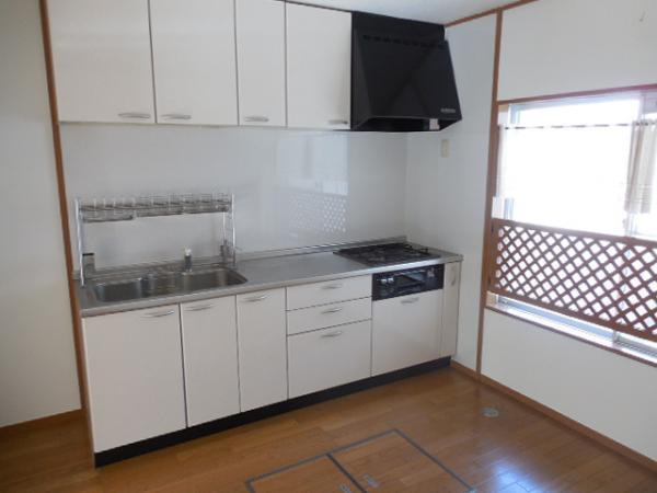 Kitchen. Kitchen with a hanging shelf!