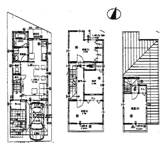Floor plan. 31,800,000 yen, 3LDK + S (storeroom), Land area 72.75 sq m , Building area 100.47 sq m