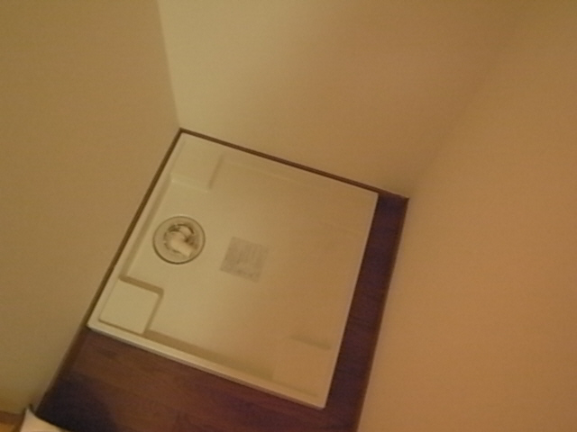 Other room space. Washing machine in the room