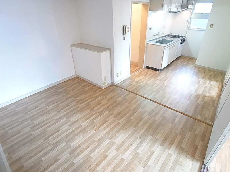 Living and room. Spacious living room has a very airy