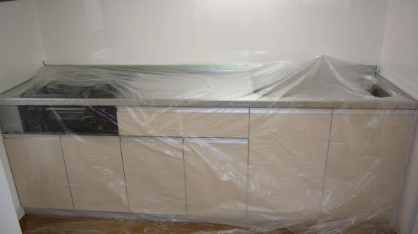 Kitchen. System kitchen had made