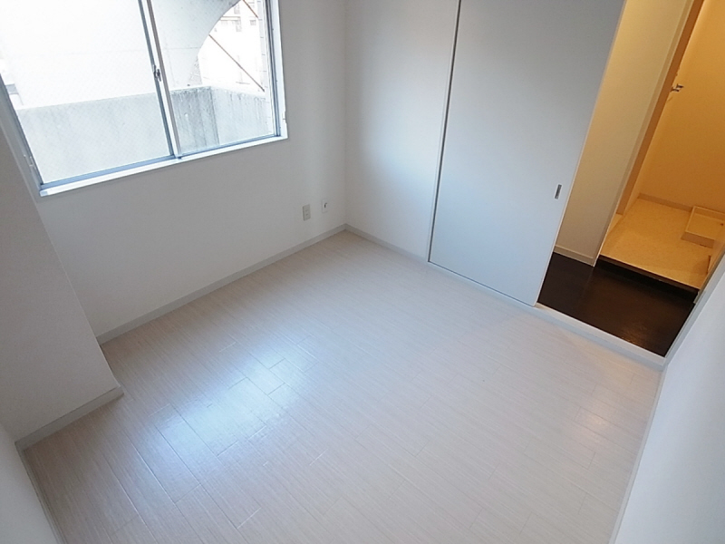 Other room space. Stylish Western-style white flooring of fashion is