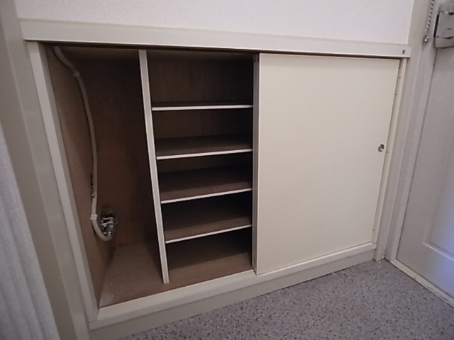 Entrance. Entrance shoe box