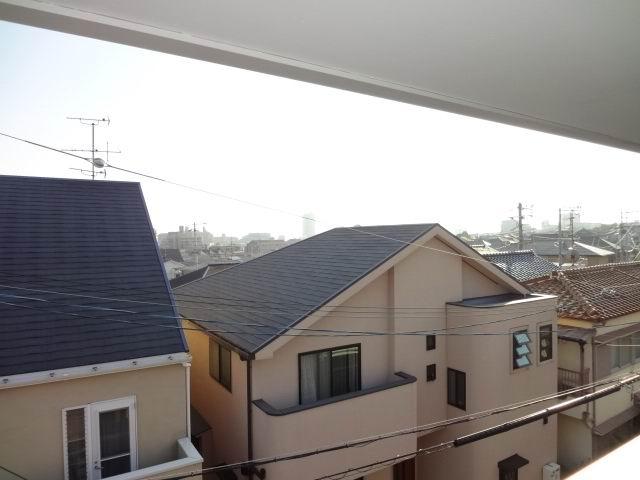 View photos from the dwelling unit. Is the view from the third floor balcony. 