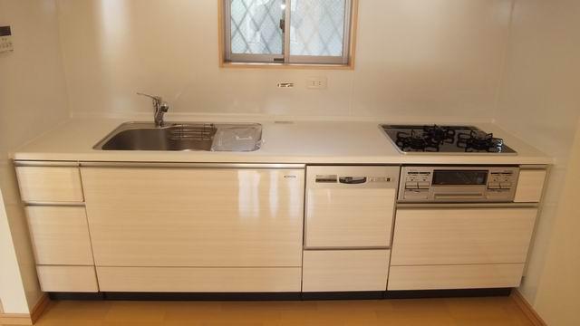 Kitchen. Dish washing dryer with system Kitchen. 