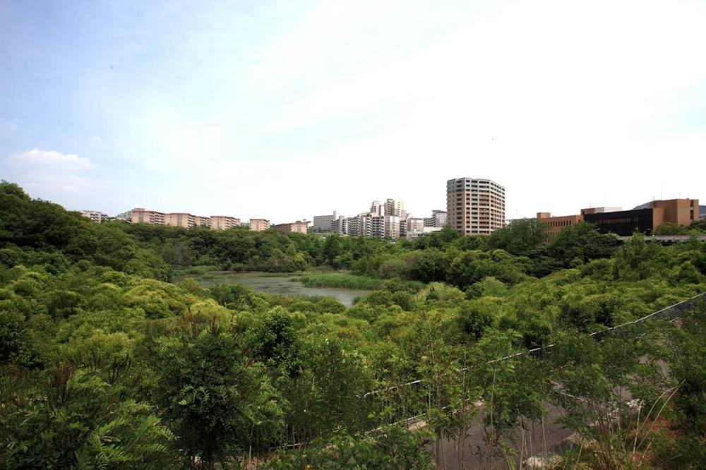 Hill photo. While there is a rich natural, Convenience also has town "Suma Myodani". 