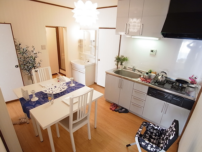 Living and room. Renovation has been the room is easy to use is also good clean interior