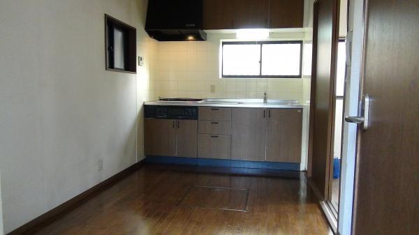 Kitchen. There is space to put a table in the kitchen