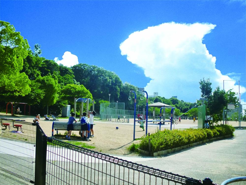park. It calm the mind in the catch and forest bathing of the 10m children to Maikodai green space