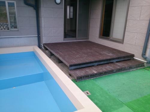 Other Equipment. Wood deck