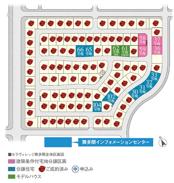 Compartment figure. Land prices -  ※ Compartment Figure