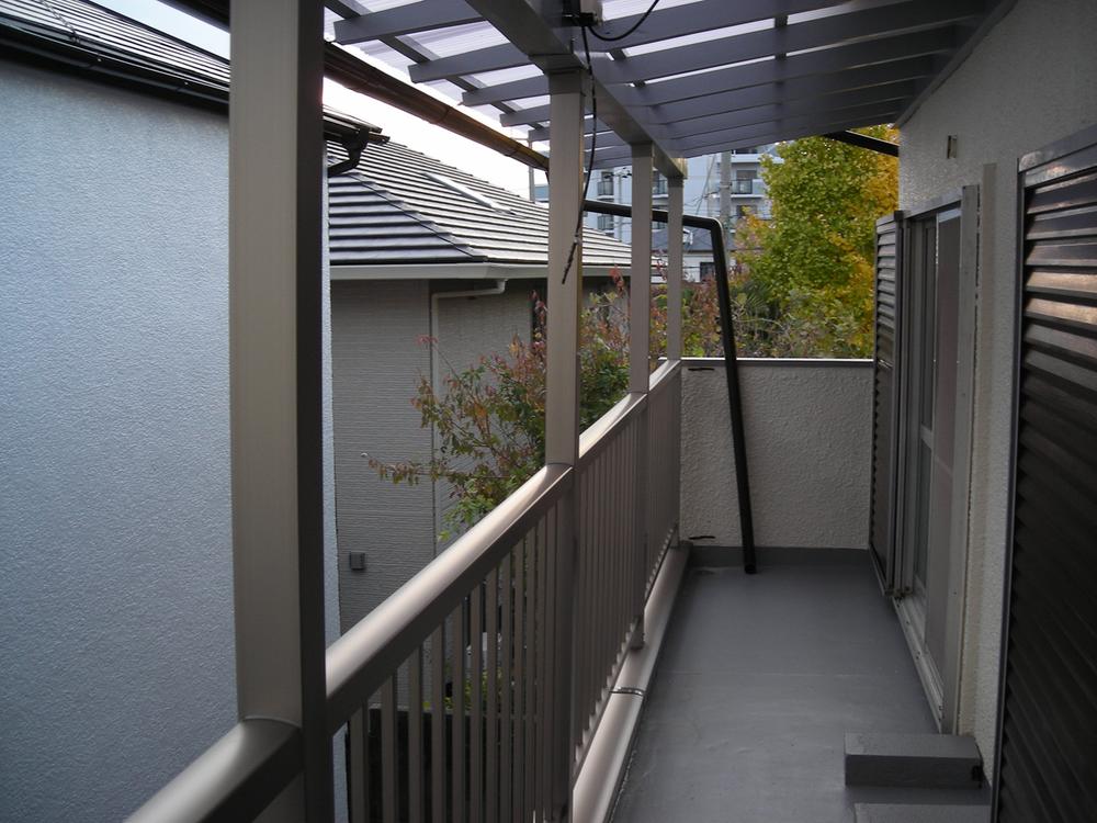 Balcony. Local (2012 November 2) Shooting fence had made