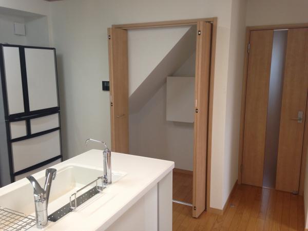 Kitchen. Housed in the kitchen next to